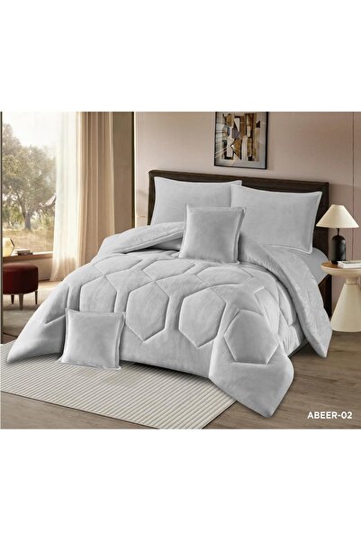 miral Double winter bedspread made of velvet and soft fur, 220x240