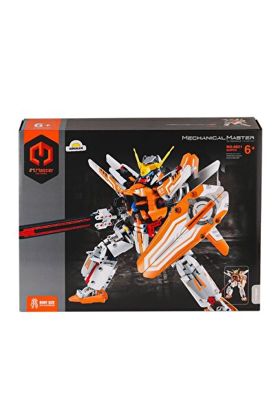 Russet 6821 مجموعة مكعبات الروبوت المقاتلة IMM 833 قطعة