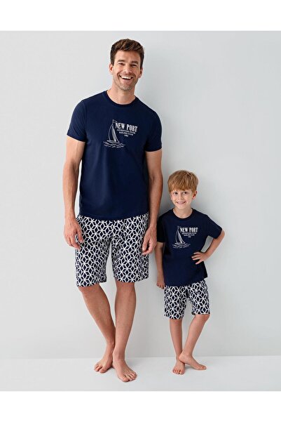 Arnetta Mom, Dad, and Child Matching Family Pajamas Set. 100% Cotton Fabric, ...