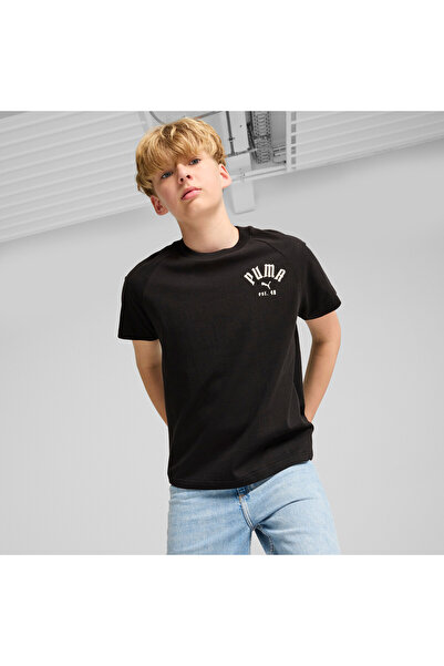 Puma Kids Boys PLAY LOUD CLASSICS T-Shirt Youth - Black