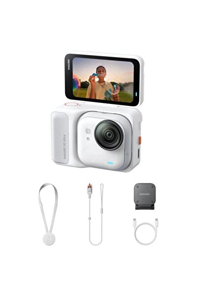 Insta360 كاميرا جو ألترا أركتيك وايت القابلة للتركيب