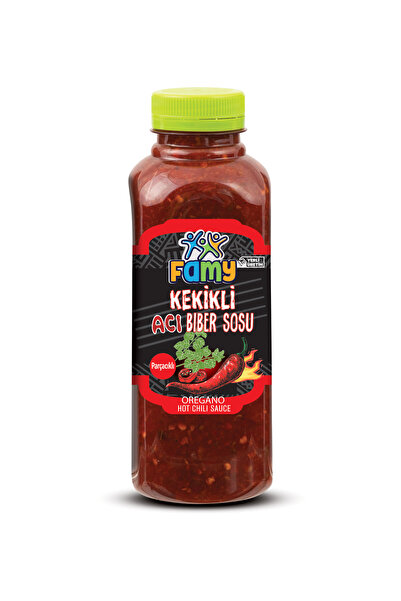 FAMY Acı Biber Sosu Kekikli 500 gr