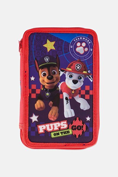 PAW PATROL 3 Zippers Pencil Case