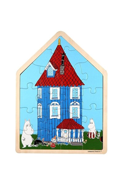 Moomin House Puzzle with Wooden Frame