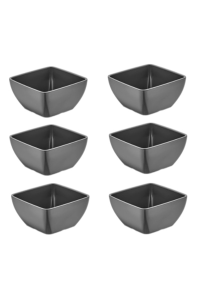 Raki Set 6 boluri gri pentru sos Volma 9x9xh4 cm