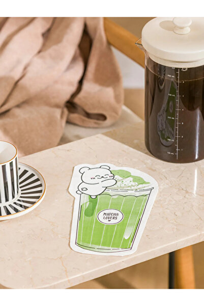 LC Waikiki Lcw Home Green Printed - Matcha Lovers Paper Napkins 20-Pack