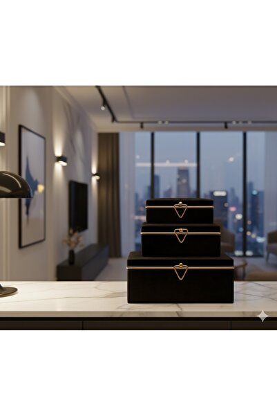 Duru Çeyiz Sandıkları Modern Çeyiz Sandığı 3 lü