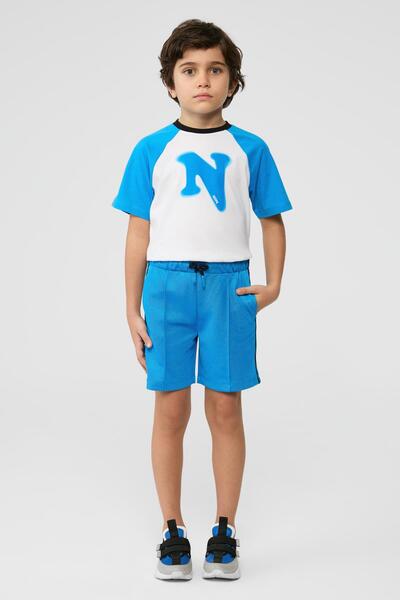 NBT JEANS Μπλε σορτς BG Store Boy