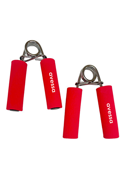 Helia Studio Red sponge wrist strengthening hand spring - sports fitness exer...