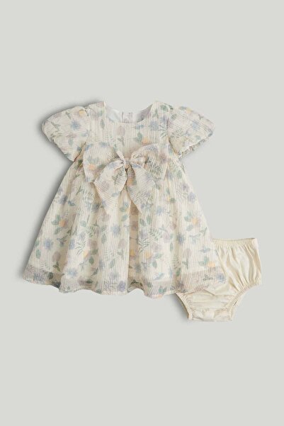 MOTHERCARE طقم فستان وسروال داخلي مزين بالزهور