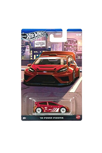HOT WHEELS Silver Series Compact Kings 1:64 ’12 Ford Fiesta Diecast Araba