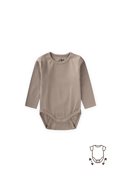Cigit Extendable Bodysuit 0-2 Years Old Mink