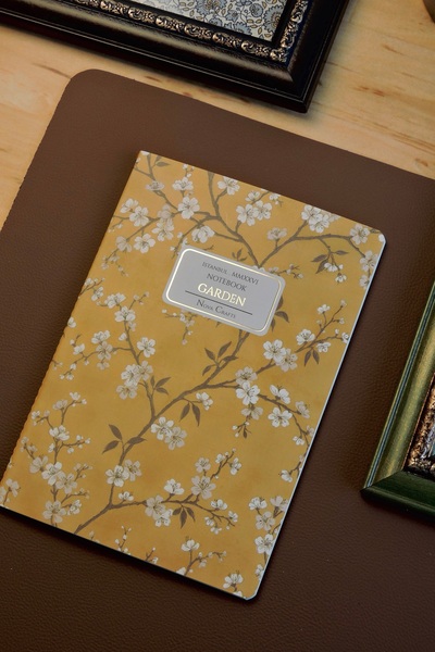 Nova Crafts GARDEN Autumn Blossom Terzi Dikişli Defter / Noktalı / A5