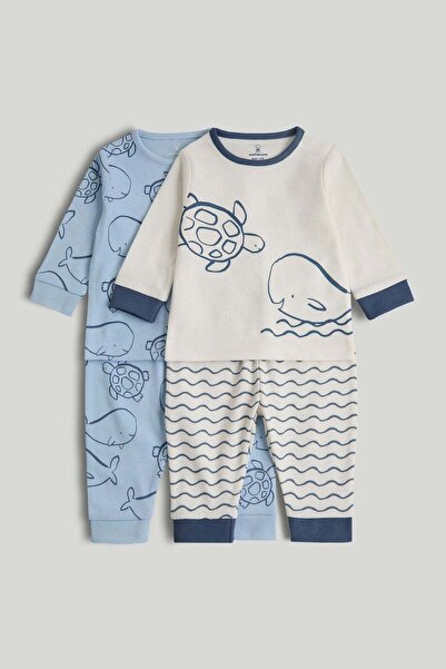MOTHERCARE 2 Pack My First Blue Pyjamas
