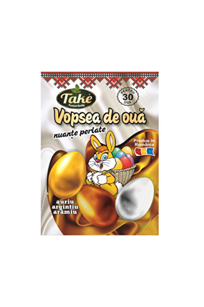 TAKE Egg Dye Pearlescent Shades for 30 Eggs