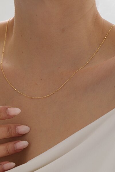 YAVUZ KUYUMCULUK 14 Ayar Altın Toplu Zincir