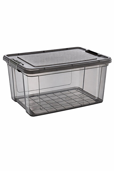 Loremp 55 Lt Storage Box 1 Piece Lockable Wheeled Storage Organizer