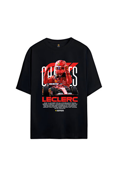 SVART WEAR Charles Leclerc Printed Oversize T-Shirt