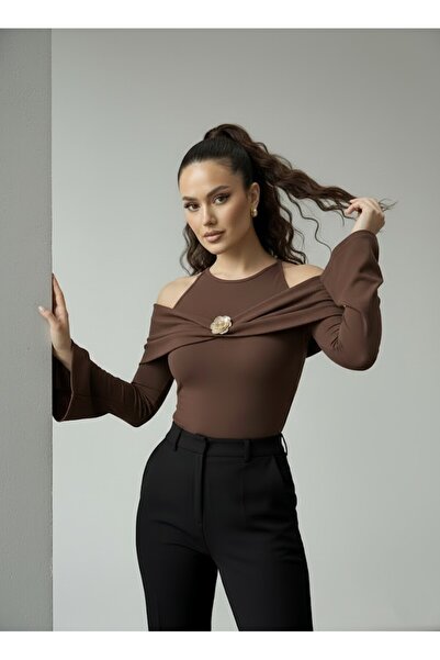 ns nirvana secret New Product Spanish Sleeve Ottoman Fabric Blouse with Madon...