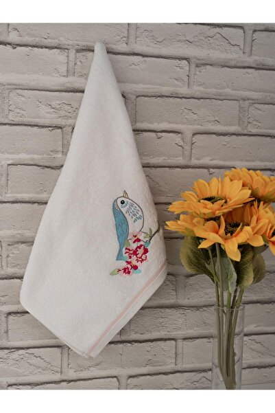 Baveno Cotton 40X70 cm Single Embroidered Gift Hand & Kitchen Towel
