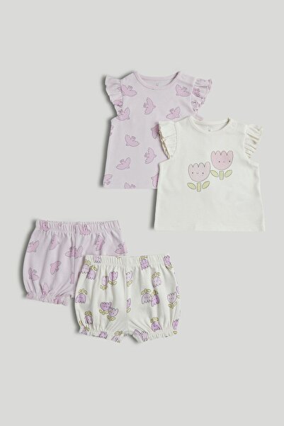 MOTHERCARE طقم بيجاما قصير مكون من قطعتين