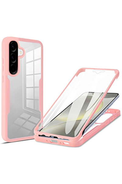 Techsuit Carcasă 360° pentru Samsung Galaxy A37 5G ColorVerse, roz