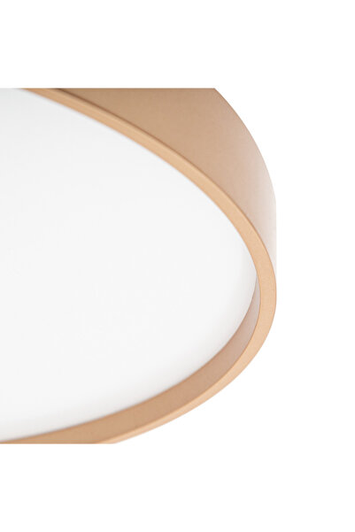LED-POL Plafonieră LED NUBE Gold 24W, 2500 lm, Ø327 mm, lumină 4000K, CRI≥80, carcasă metalică, difuzor PMMA, 25.000h