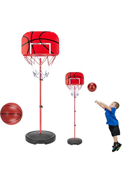My modern game Complete children's basketball set (adjustable stand up to 160...