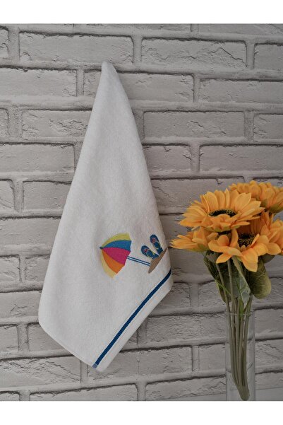 Baveno Cotton 40X70 cm Single Embroidered Gift Hand & Kitchen Towel