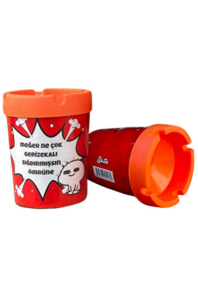 Sasta منفضة سجائر ناطقة - ذات رسائل مزحةية