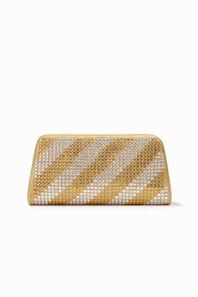 louisiana polo Дамска вечерна чантичка Gold Y0413-18