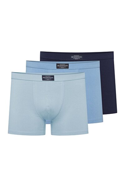 Henderson Men's Classic Boxer Briefs 3-Pack Shorts Underwear Cotton & Elastan...