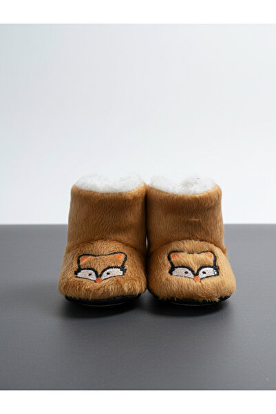 YusGos Cizme de casă unisex cu talpă anti-alunecare, din pluș, cu broderie cu...