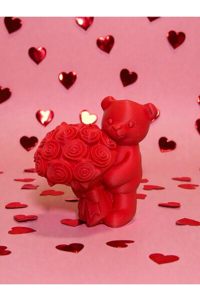 WAW BUKETLİ AYICIK SEVGİLER GÜNÜNE ÖZEL