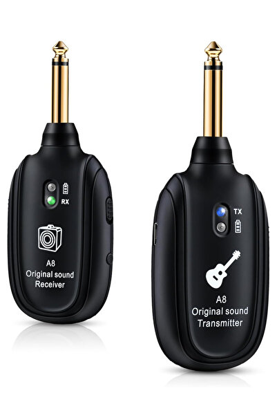 DRİTON GW-1 WİRELESS KABLOSUZ GİTAR KEMAN SES ALICI VE VERİCİ EKİPMAN SET