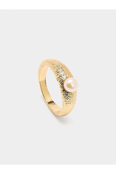 PARFOIS Tatlı Su İncisi Detaylı Yüzük