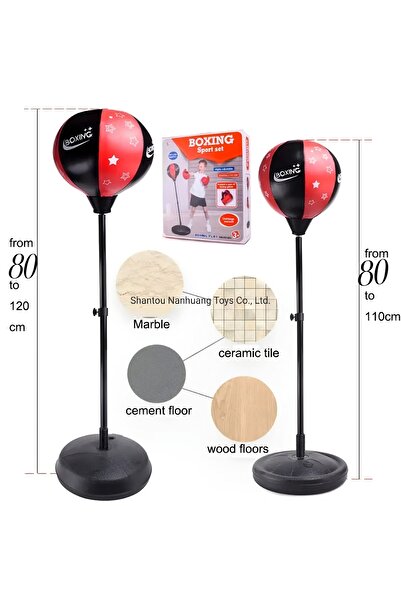 My modern game Sports boxing equipment set with boxing gloves, boxing ball, a...