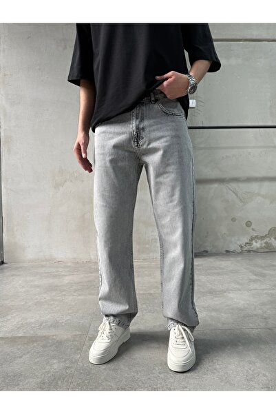 DİFRANSEL Men's Comfortable Fit Lossefit Baggy Trousers