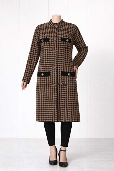 ZMODA SOFT Long Sleeve Buttoned Pocket Quality Long Dress