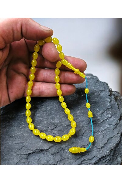 İnan Tesbih Ringed Model Master Craftsmanship Cut Amber Prayer Beads