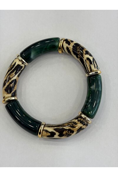 YILDIZ Lastikli kemik boncuk bileklik