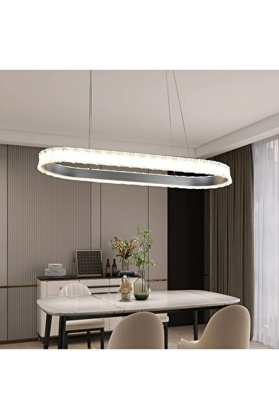 HAMER Modern silver chandelier with 3 lights, 1000*350, 95 watts