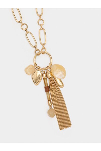 PARFOIS Sarkıt Bağlantılı Fırfırlı Kolye