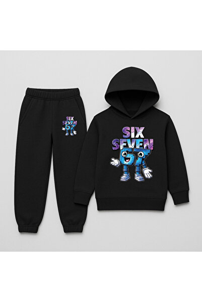 SVART WEAR ΠΑΙΔΙΚΟ ΣΕΤ ΦΟΡΜΑΣ ΜΕ ΣΧΕΔΙΑΣΜΟ SIX SEVEN, ΣΕΤ 2 ΤΕΜΑΧΙΩΝ ΦΟΡΜΑΣ Μ...