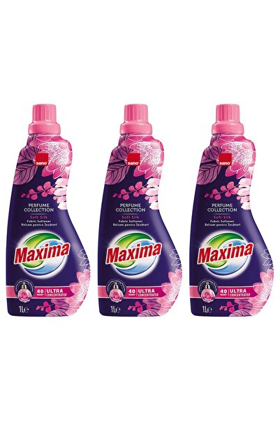 Sano SET 3 PIECES - Ultra Concentrated Fabric Softener Soft Silk 1L