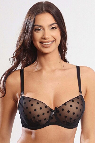 Piera Classic soft cup bra black NICOLETA R1712