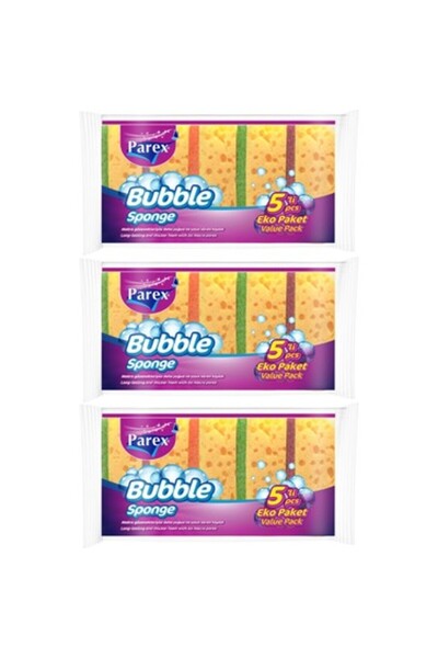 AREEN Bubble Sponge Flat 5-Piece Set