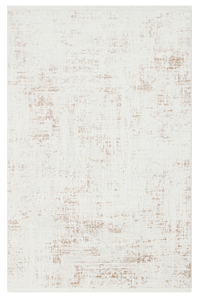 Eko Halı Nora Nor02 Beige Makinede Yıkanabilen Kolay Kullanımlı ve Kaymaz Tab...