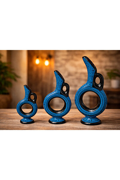 aysra shop 3’lü Set EL YAPIMI %100 TOPRAK ve KİL %100 EL YAPIMI HİTİT VAZO 20...