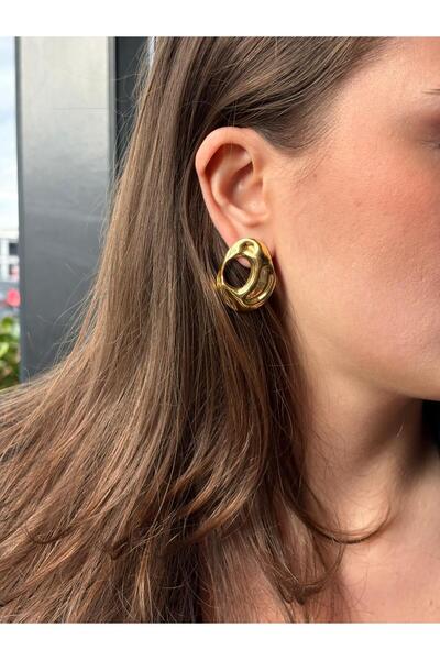 GAU STUDIO Gau Luna Gold Earrings